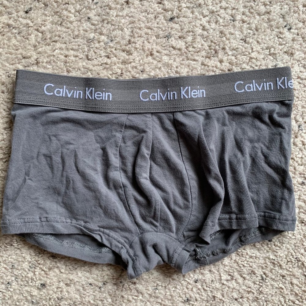 Dark Gray Calvin Klein Trunks